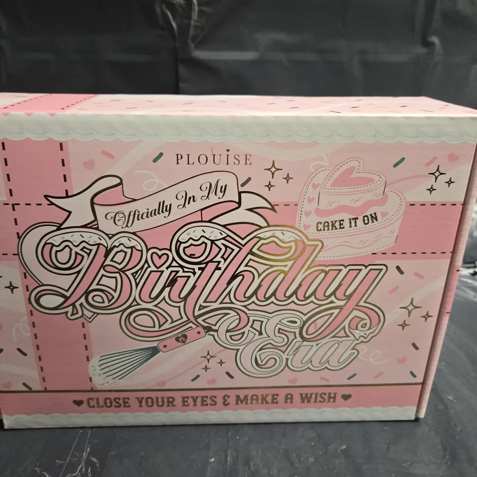 PLOUISE OFFICIALLY IN MY BIRTHDAY ERA GIFT BOX