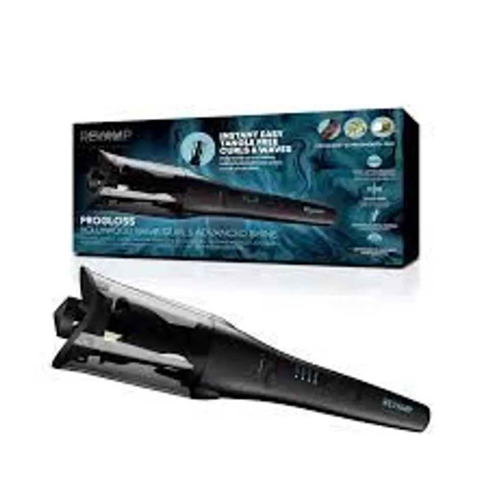 BOXED REVAMP PROGLOSS HOLLYWOOD WAVE, CURL & ADVANCED SHINE AUTOMATIC ROTATING SYSTEM (CL-2250-GB)