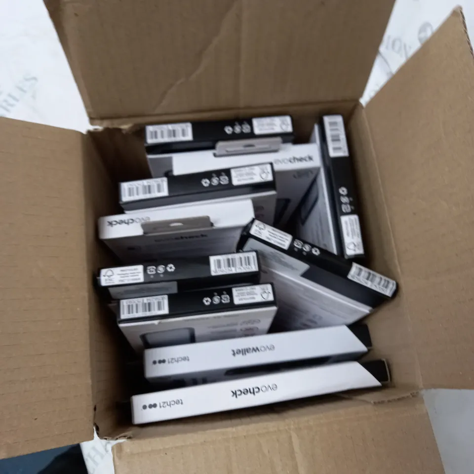 BOX OF APPROXIMETLY 10 IPHONE 12 MINI PHONE CASES 