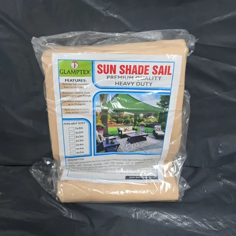 GLAMPTEX HEAVY DUTY SUN SHADE SAIL - LENGTH UNSPECIFIED
