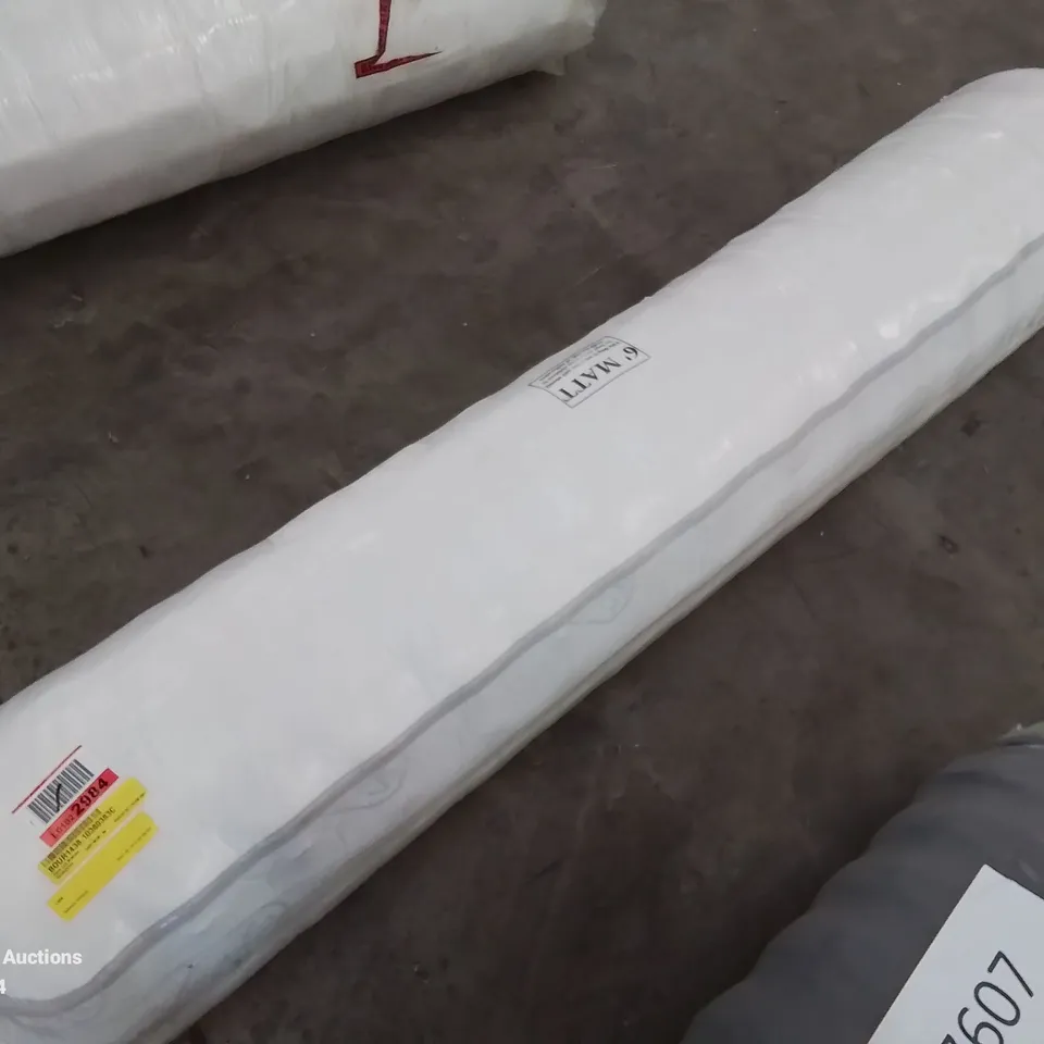 QUALITY BAGGED AND ROLLED OPEN COIL 6FT SUPERKING MATTRESS