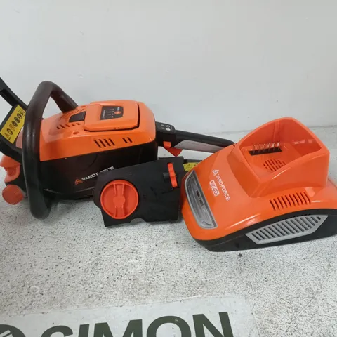 YARD FORCE CORDLESS CHAINSAW