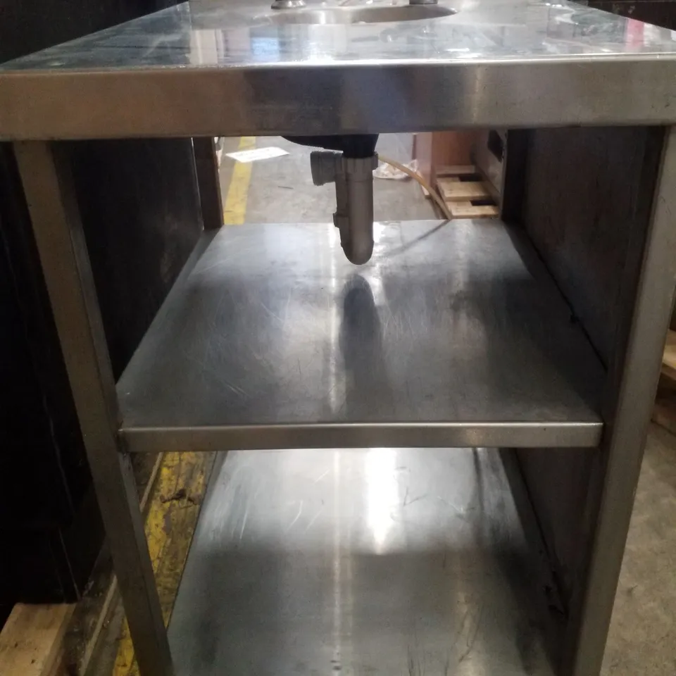 STAINLESS STEEL HAND WASH STATION