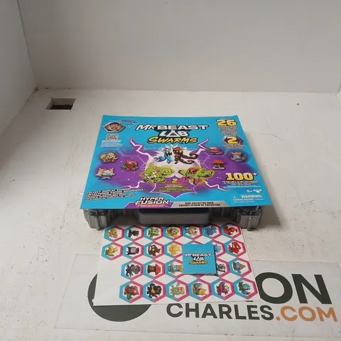 MR BEAST LAB SWARMS BEAST AND STICKERS IN CASE