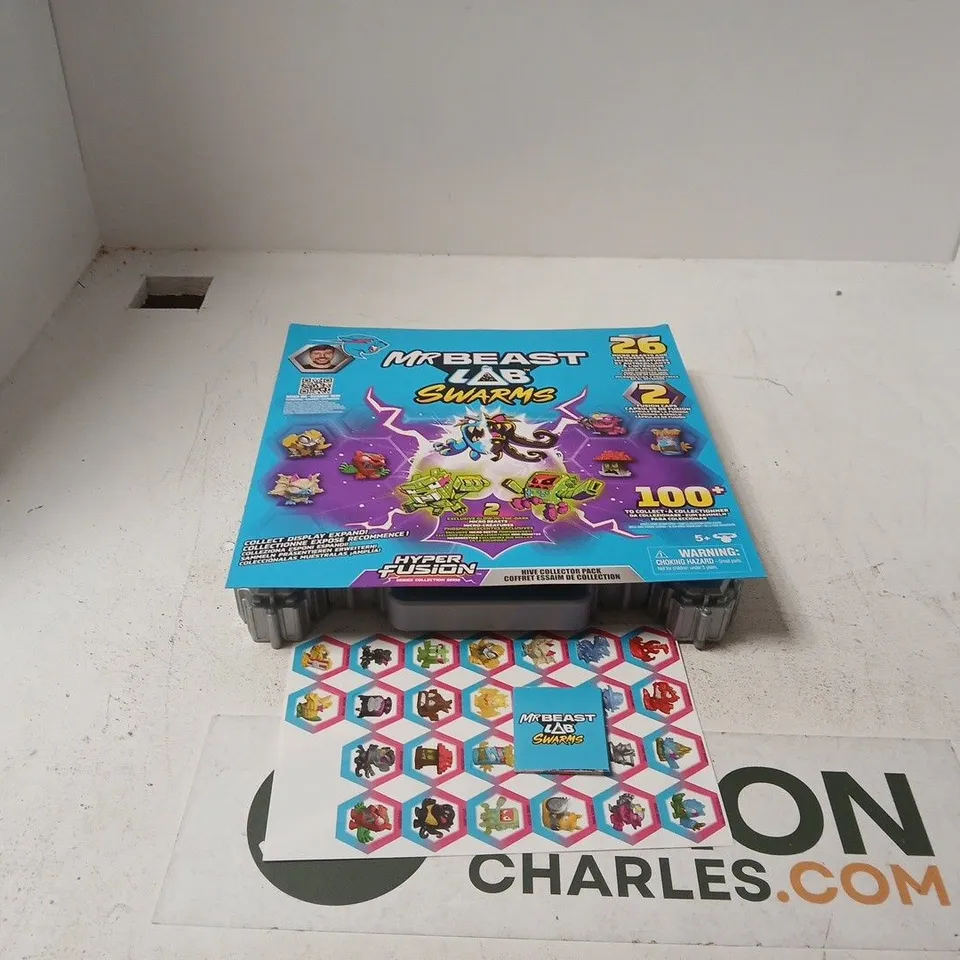 MR BEAST LAB SWARMS BEAST AND STICKERS IN CASE