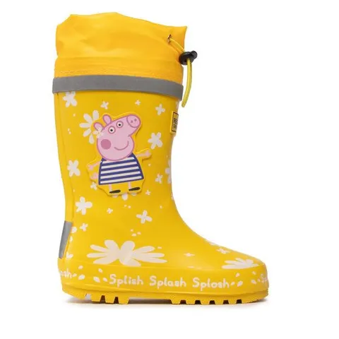 REGATTA BABY RAIN BOOTS PEPPA PIG YELLOW SIZE CHILDS 12