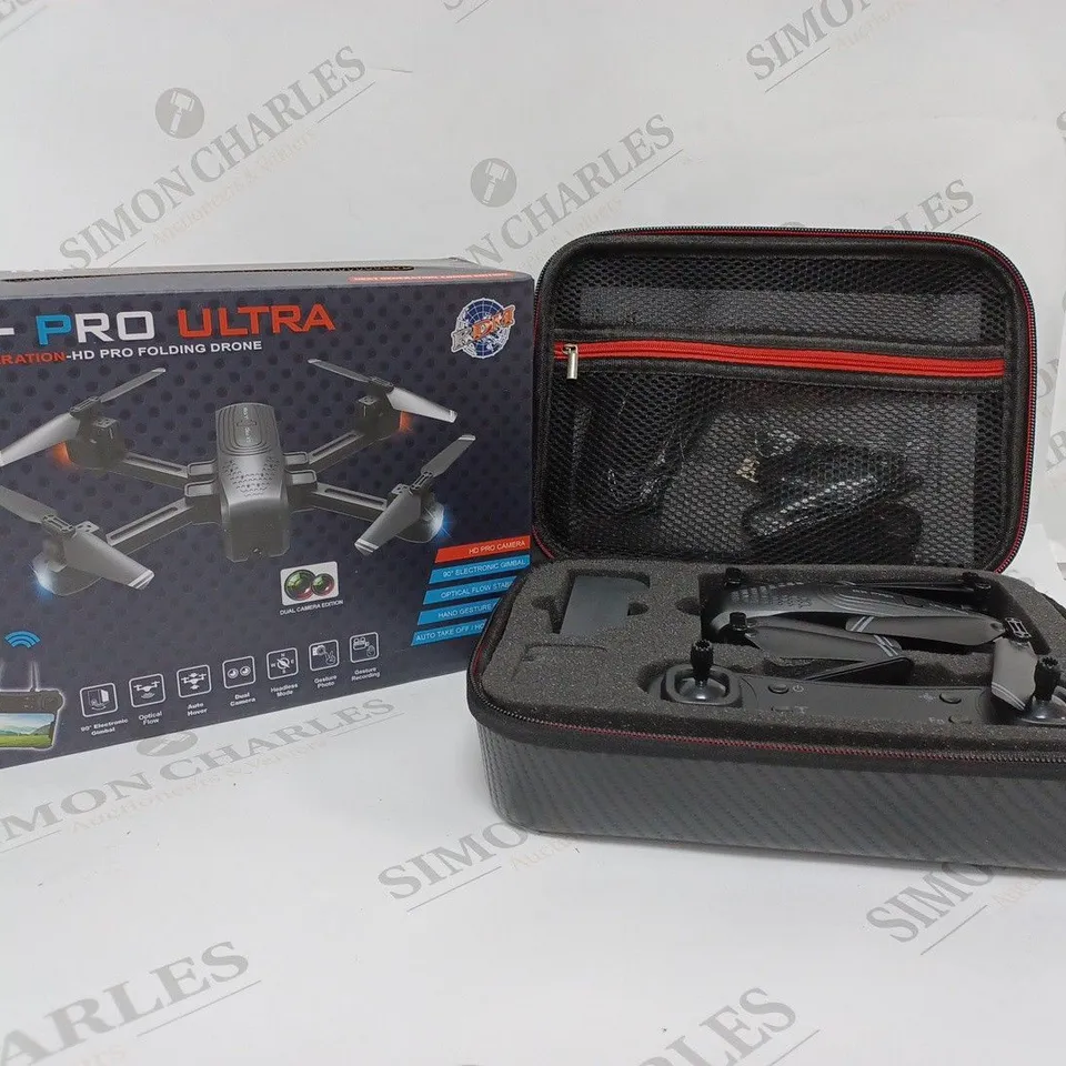 BOXED RDM GX-PRO ULTRA NEXT GENERATION HD PRO FOLDING DRONE 