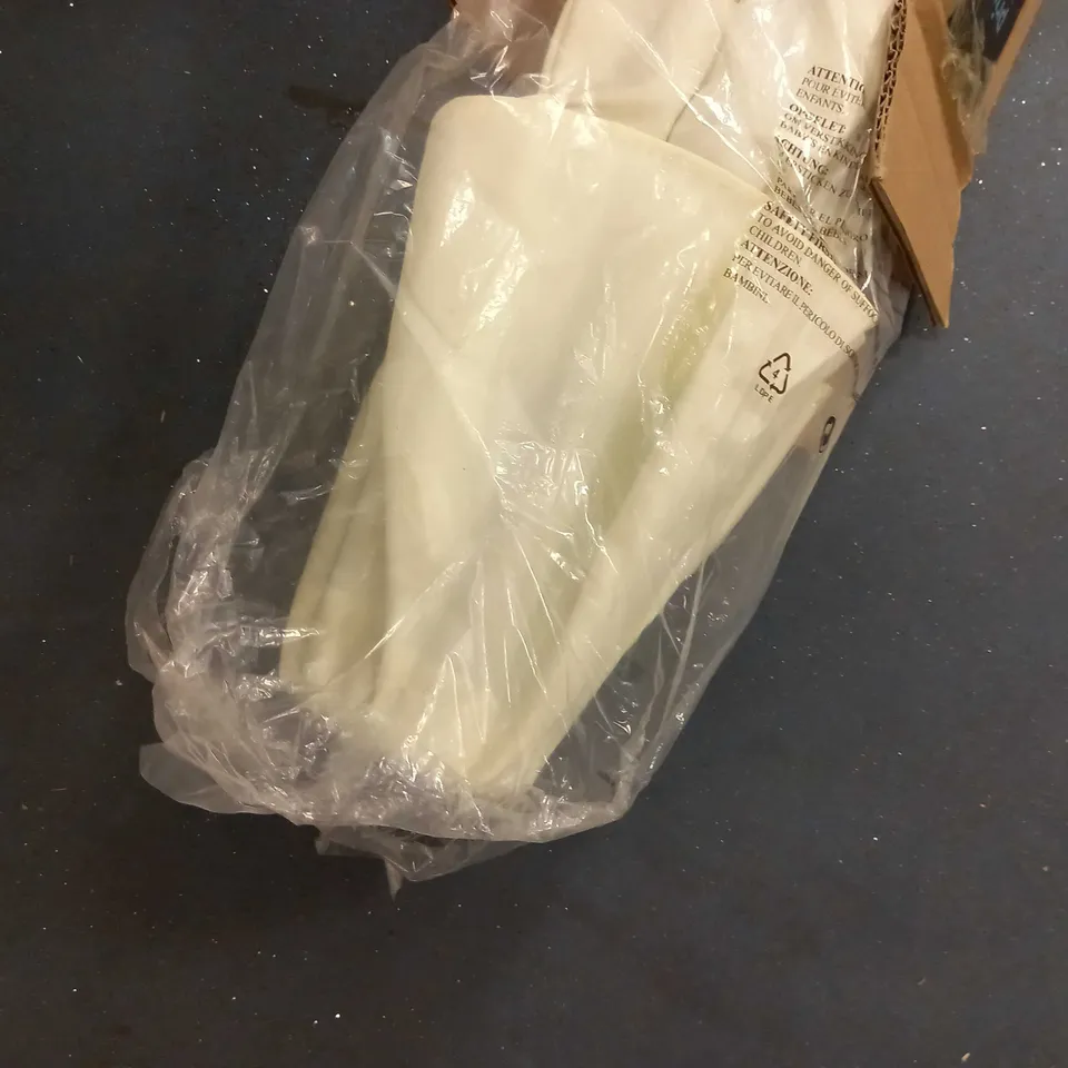 BOXED SCELTO IVORY 6.7FT GARDEN PARASOL