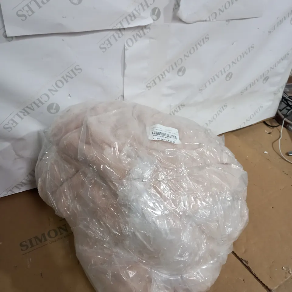 COZEE HOME VELVET AND PLUSH DUVET SET - GOLD DOUBLE SIZE