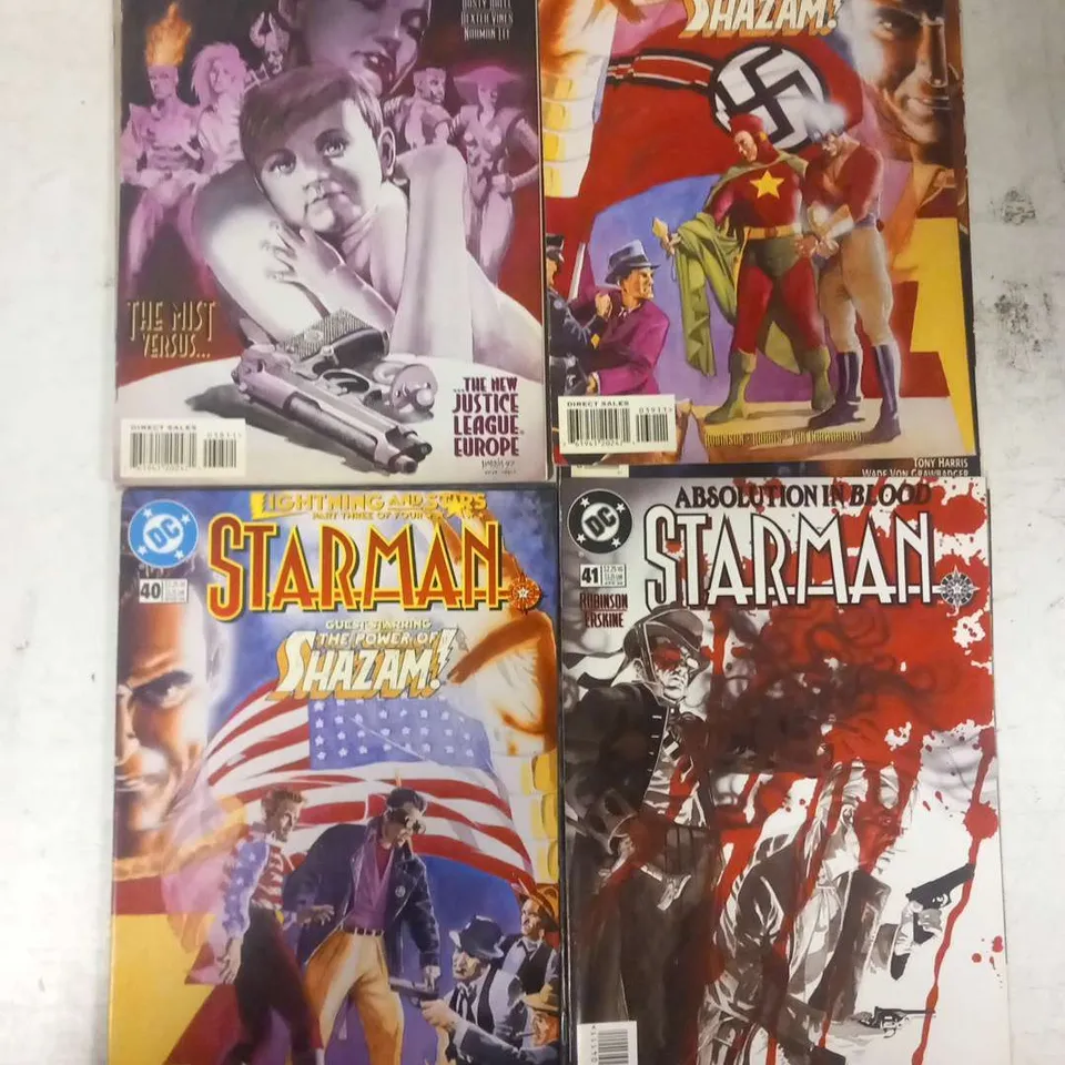 APPROXIMATELY 20 ASSORTED DC COMICS STARMAN AND THE SHADE COMICS