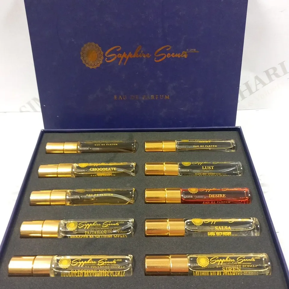 BOXED SAPPHIRE SCENTS EAU DE PARFUMS MINIATURES GIFT SET