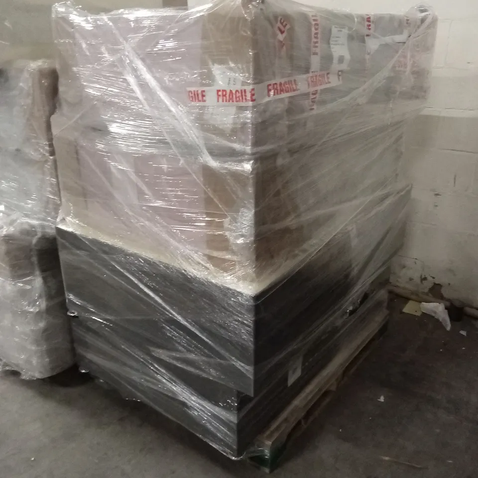 PALLET OF ASSORTED DESIGNER DIVAN BASES // SIZES AND CONDITIONS VARY