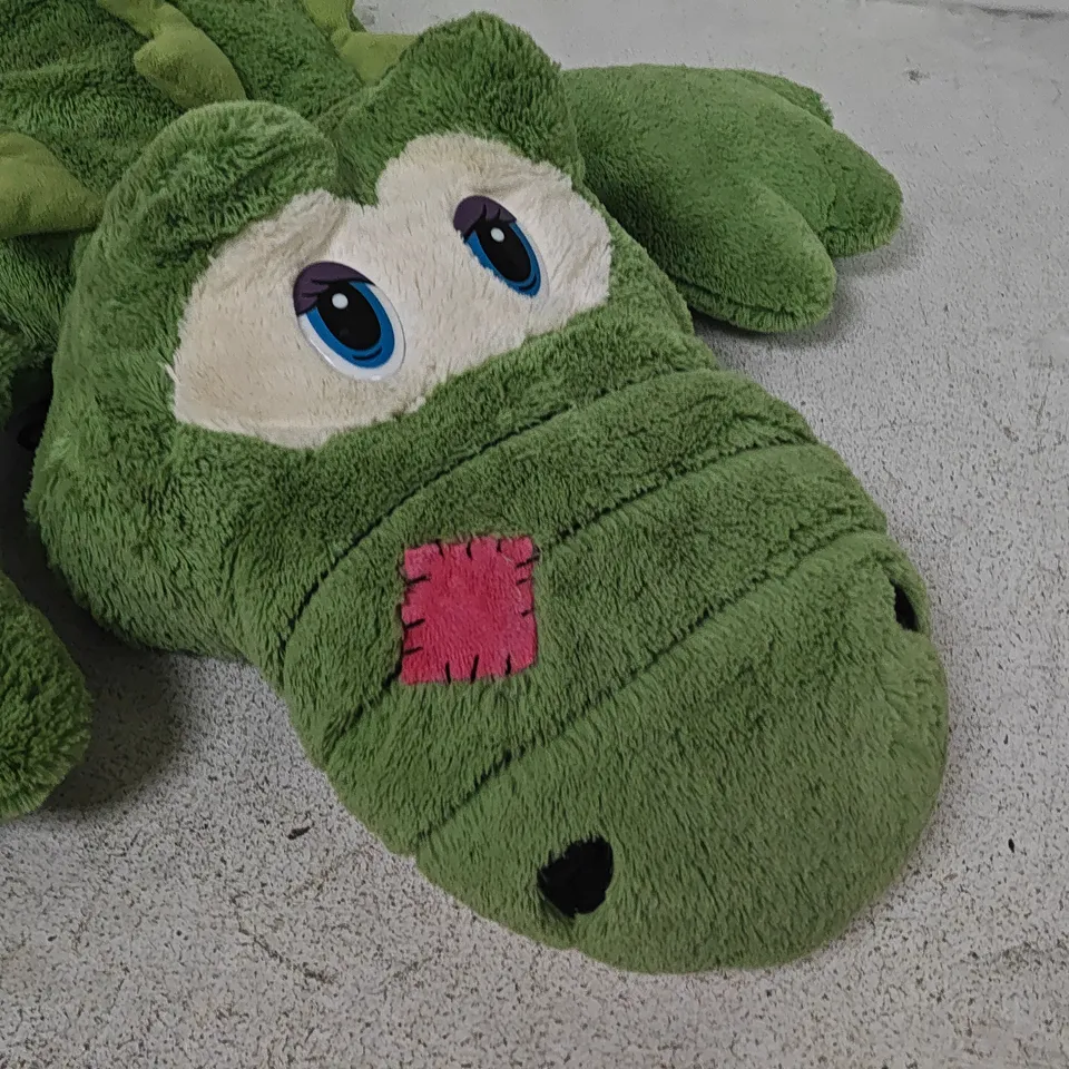 LARGE CROCODILE THEMED PLUSHIE