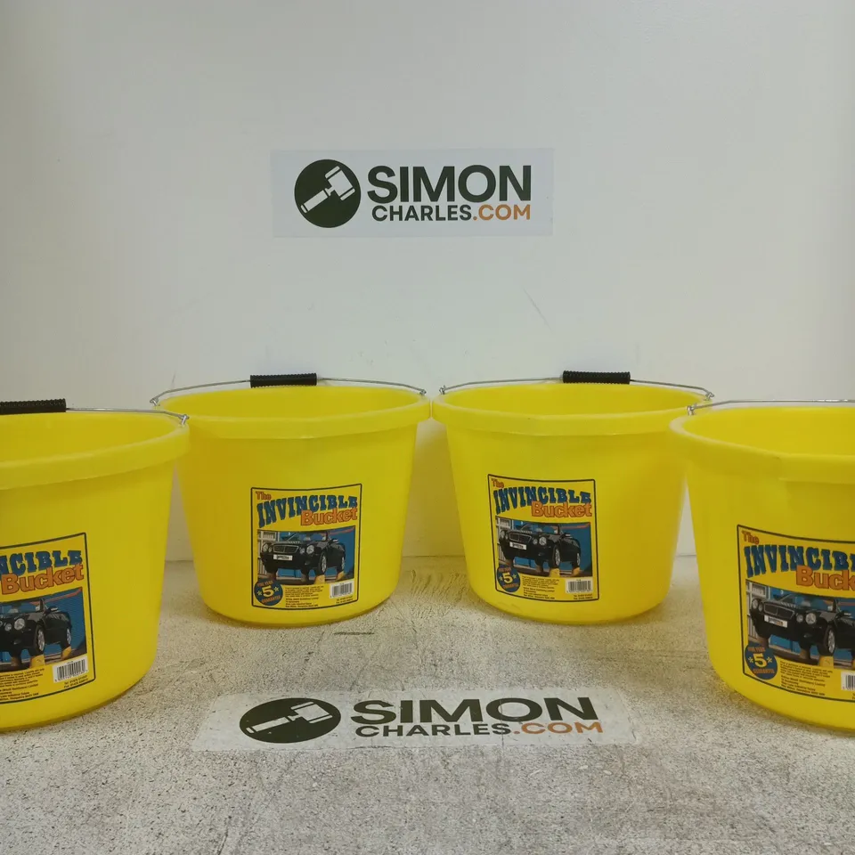4X THE INVINCIBLE BUCKET – YELLOW BUCKET