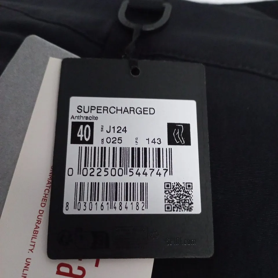 SUPERCHARGED ANTHRACITE TROUSERS – EU 40 (UK 12) 