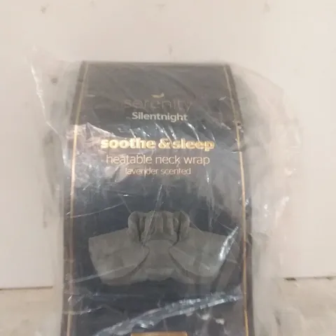 PACKAGED SILENT NIGHT HEATED NECK WRAP