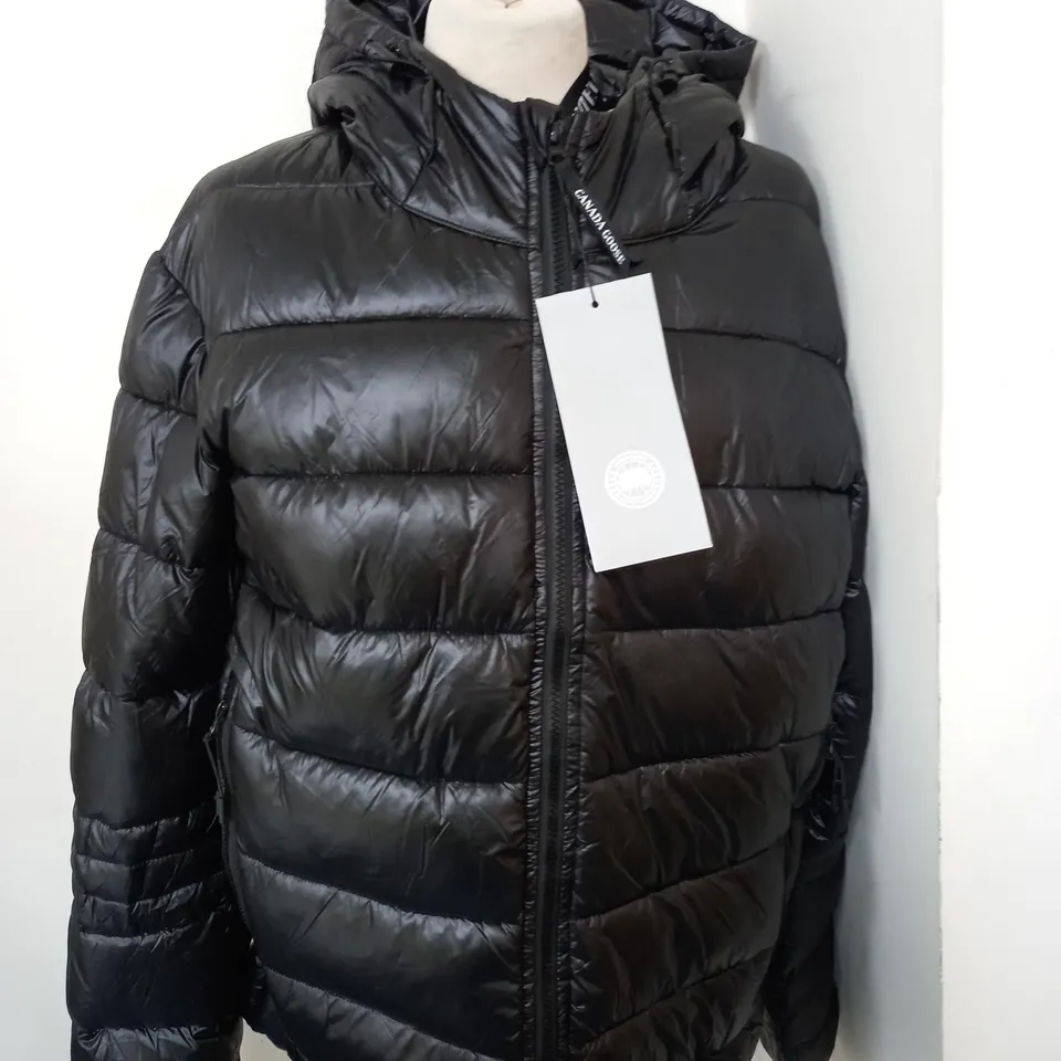 CANADA GOOSE CROFTON BLACK COAT SIZE 2XL
