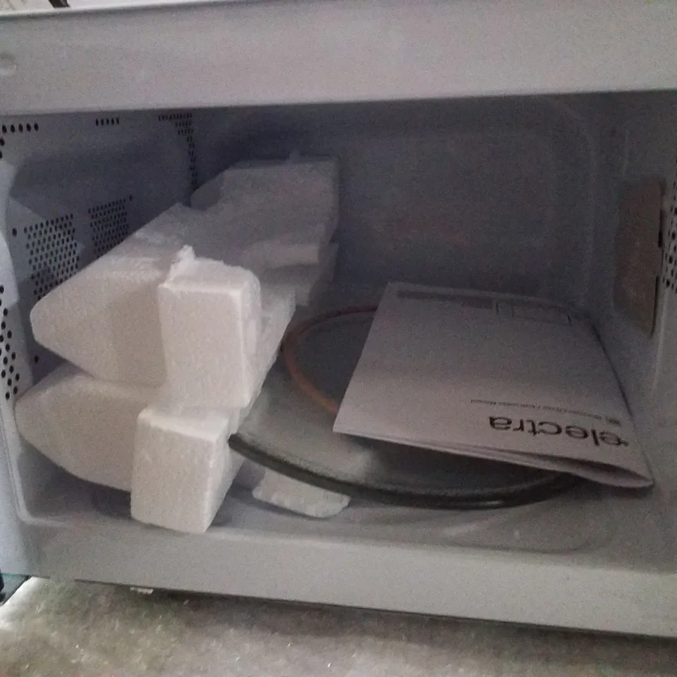 BOXED ELECTRA MWST20LW MICROWAVE OVEN - WHITE