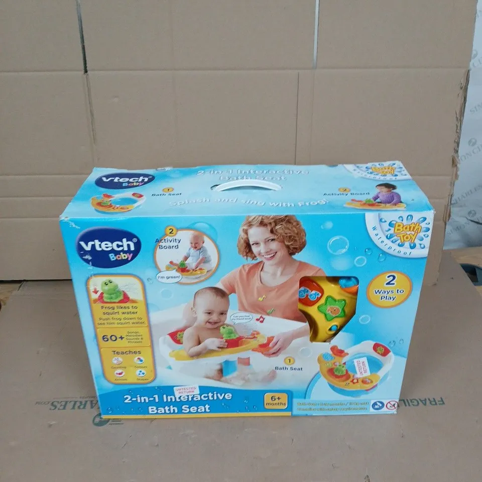 VTECH BABY 2-IN-1 INTERACTIVE BATH SEAT 