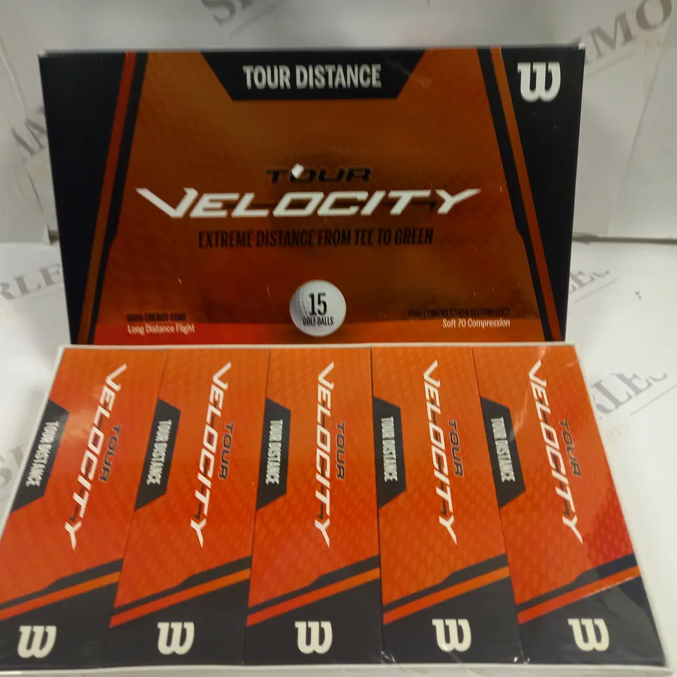 WILSON TOUR VELOCITY 15 BALL SET