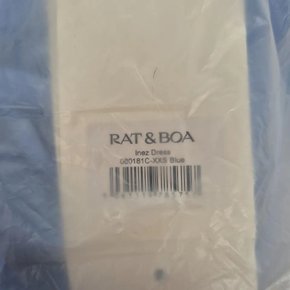 BAGGED RAT & BOA INEZ DRESS – BLUE, XXS