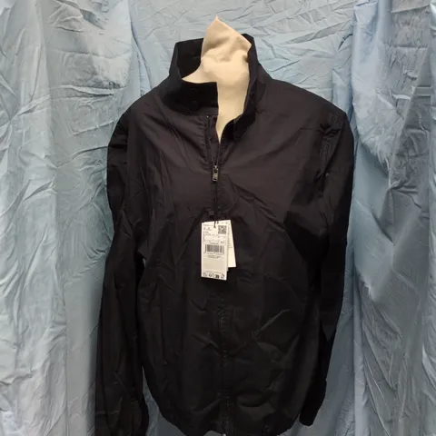 MANGO MNG ORGANIC COTTON JACKET – NAVY, UK SIZE L