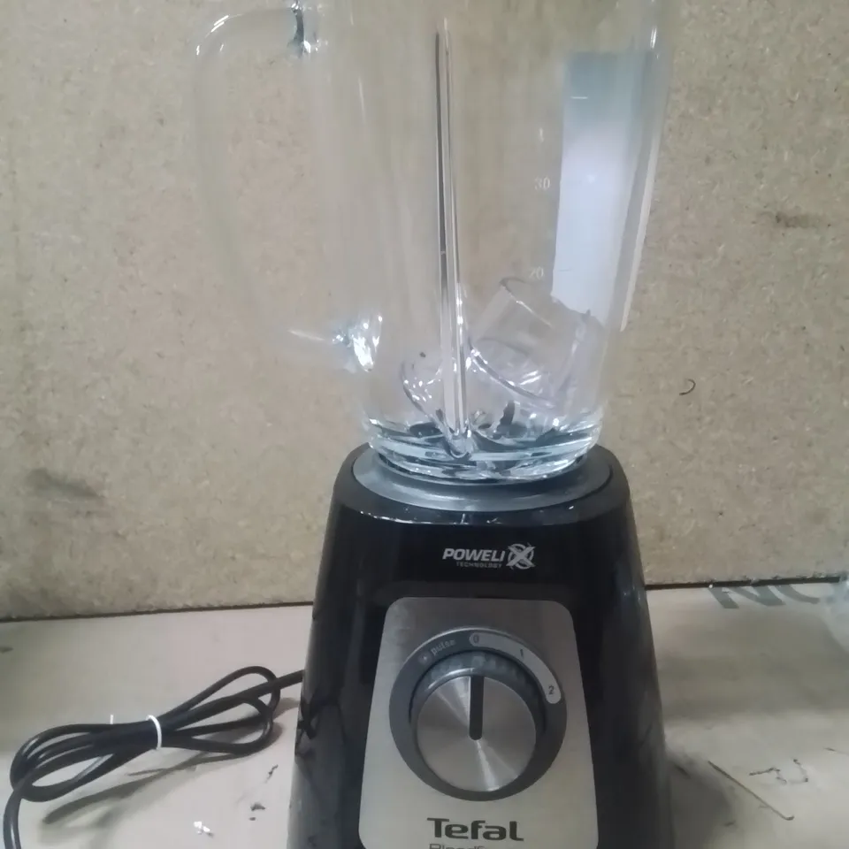BOXED TEFAL BLENDFORCE BLENDER, 2L GLASS JUG, 800W, ICE CRUSH, BLACK BL43P