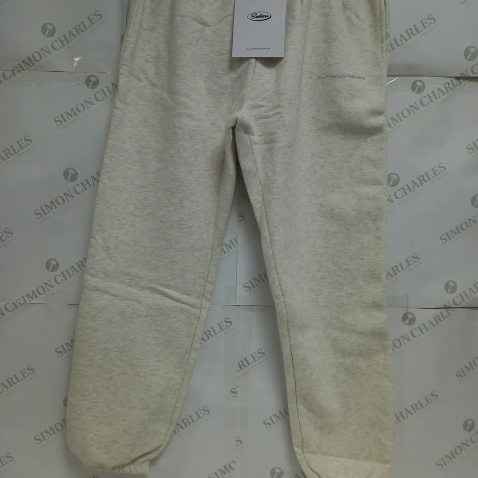 SISTERS AND SEEKERS SERIES SWEATPANTS IN DOUGH - SMALL