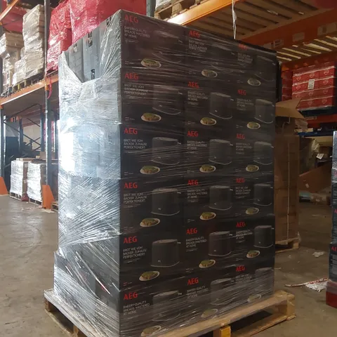 PALLET CONTAINING APPROXIMATELY 70 BRAND NEW AEG GOURMET 7 2 SLICE TOASTERS