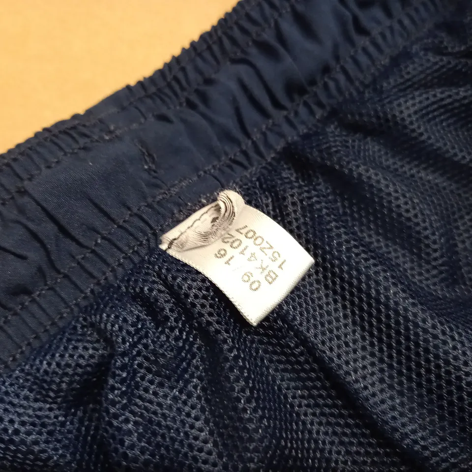 ADIDAS NAVY TRACKPANTS - SIZE UNSPECIFIED