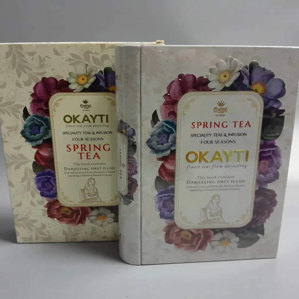 BOXED AND SEALED OKAYTI SPRING TEA DARJEELING FIRST FLUSH 