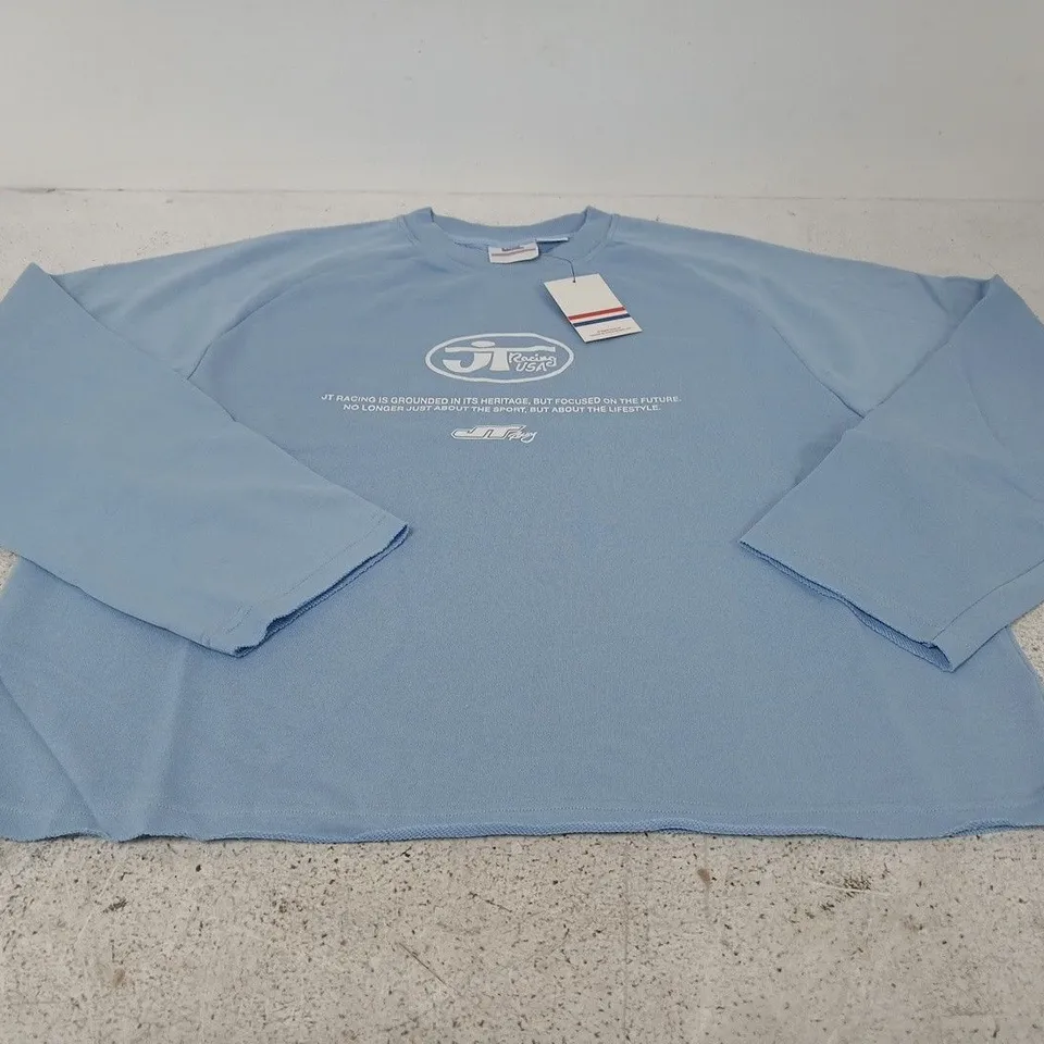 BOX OF APPROXIMATELY 20 CROPPED HONDA JT RACING CREW FLEECE - SIZE LARGE