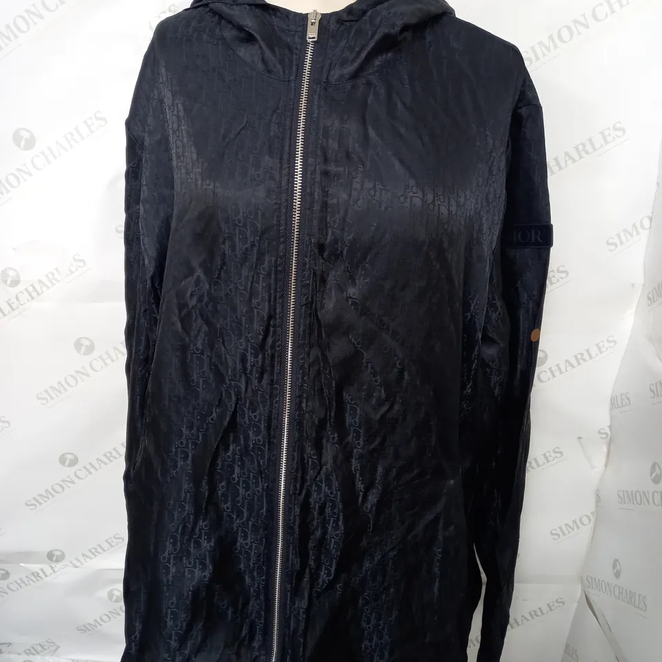 DIOR LIGHT WEIGHT EXTRA THIN JACKET WITH HOOD - XL