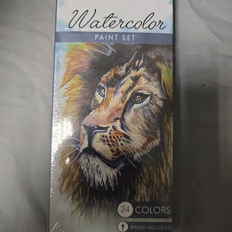 MOZART WATERCOLOR PAINT SET – 24 COLORS, BRUSH INCLUDED APPROXIMATELY 10 PCS 