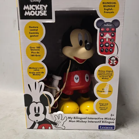 BOXED DISNEY MICKEY MOUSE MY BILINGUAL INTERACTIVE MICKEY 