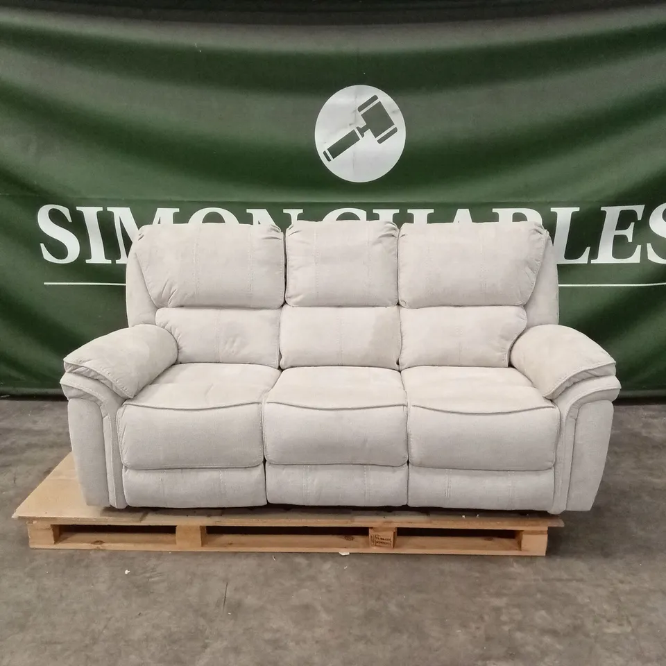 COOMER 3 SEATER POWER RECLINER SOFA - FABRIC