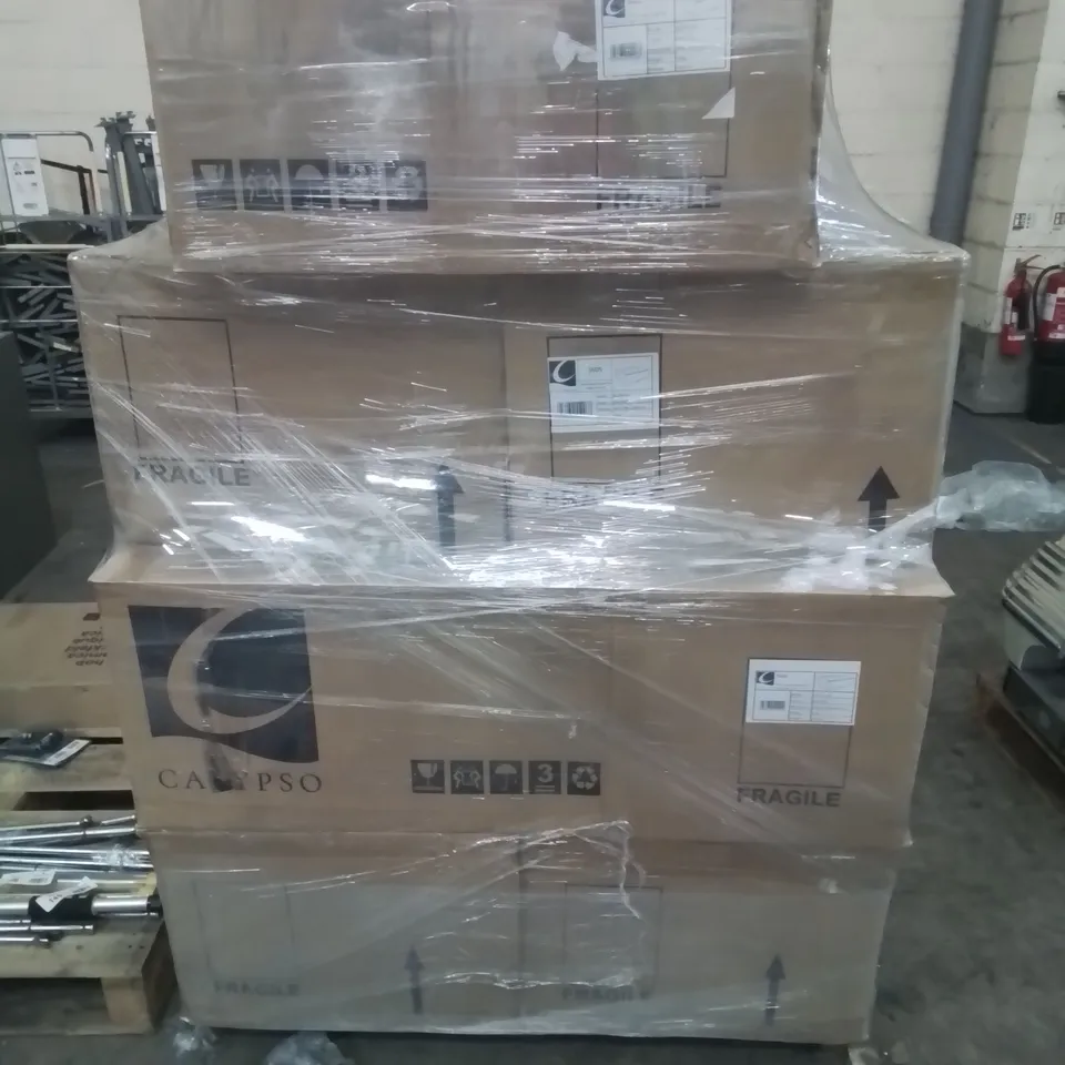 PALLET OF APPROXIMATELY 8 ONETA SINGLE DRAW WHITE FOR VANITY UNIT