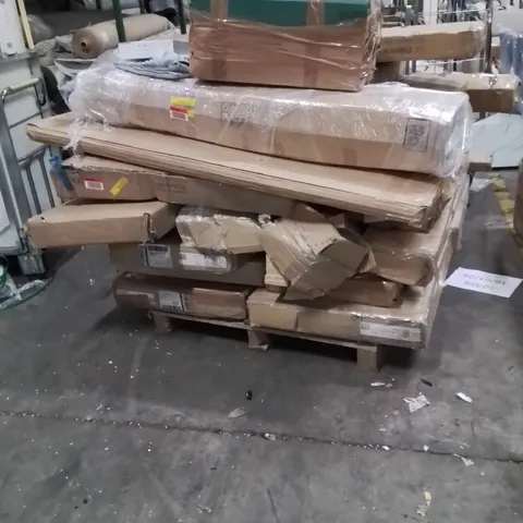 PALLET OF INCOMPLETE FURNITURE
