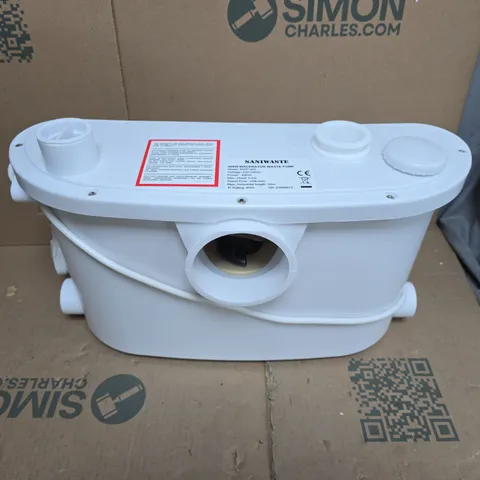SANIWASTE 400W MACERATOR WASTE PUMP – MODEL MWP-400