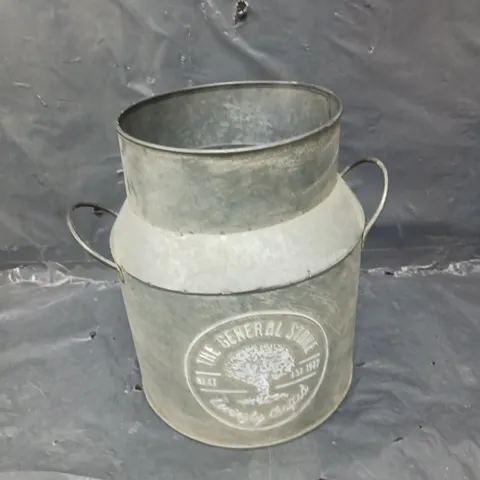 YOU GARDEN TIN MILK CHURN PLANTER