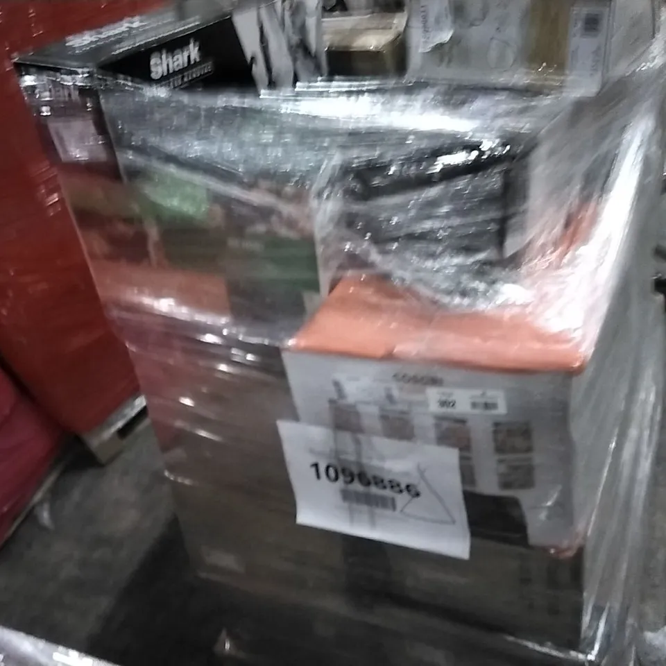 PALLET OF APPROXIMATELY 23 UNPROCESSED RAW RETURN HOUSEHOLD AND ELECTRICAL GOODS TO INCLUDE;