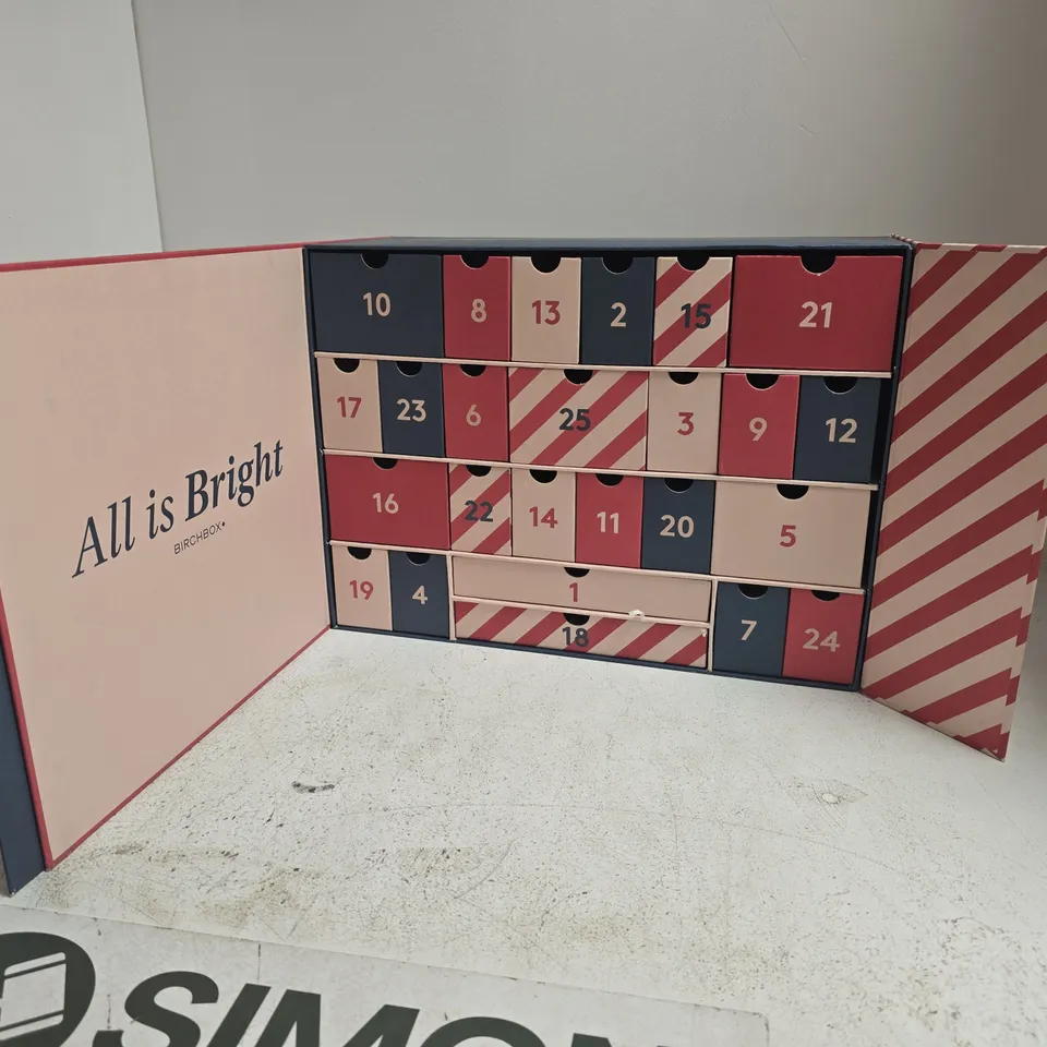 BIRCHBOX COSMETIC ADVENT CALENDAR
