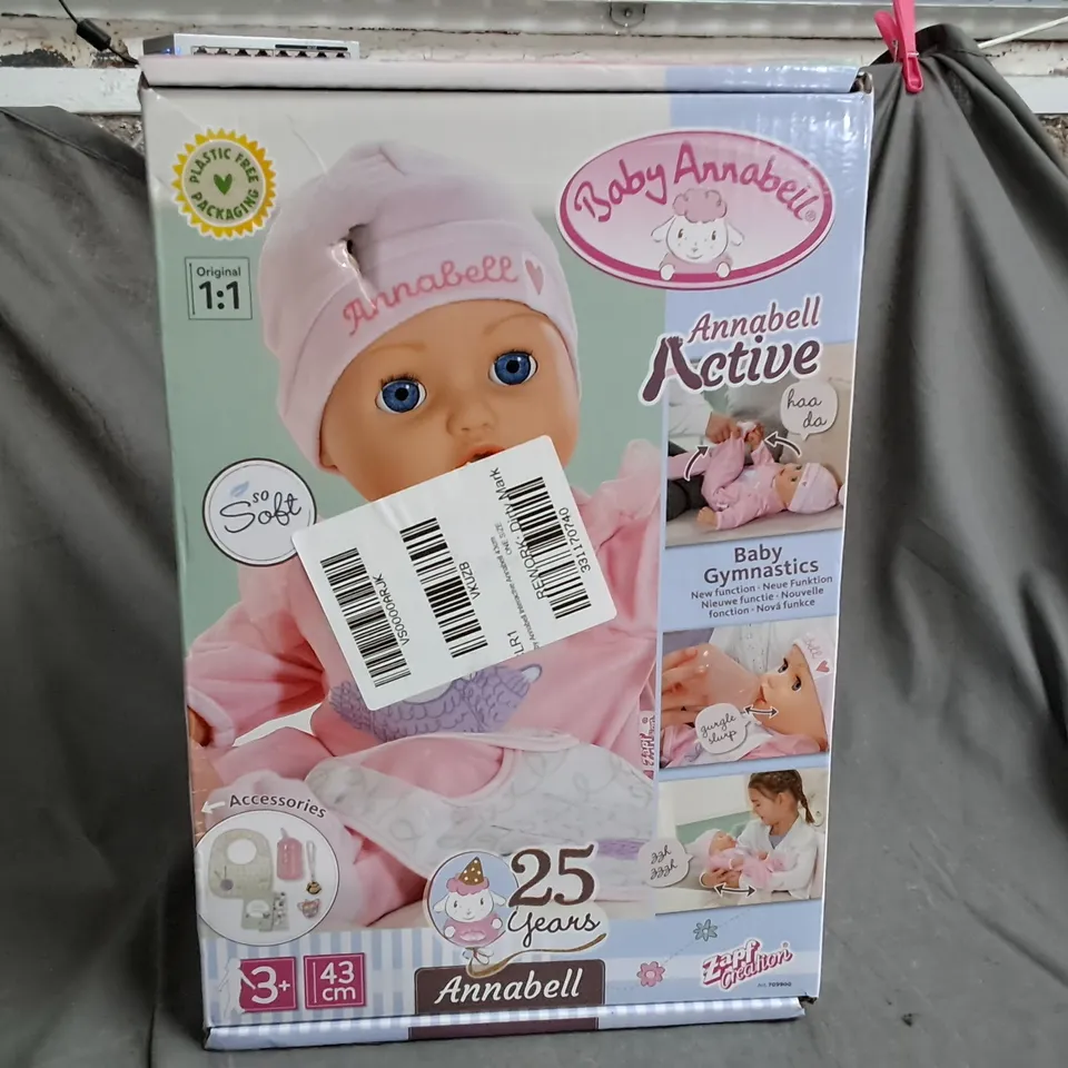 INTERACTIVE BABY ANNABELL  RRP £64.99