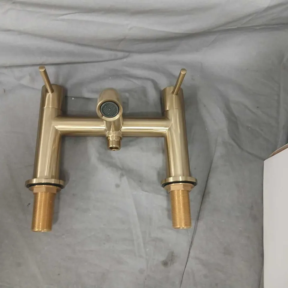 STUDIO G BATH SHOWER MIXER TAP – BRUSHED BRASS (INC. SHOWER KIT)