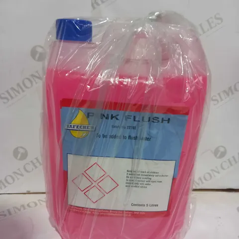 BRAND NEW SAFECHEM PINK FLUSH (5 LITRE)