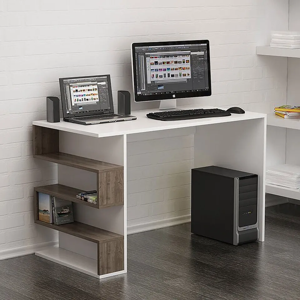 ALEXANDRER DESK FRAME WHITE 