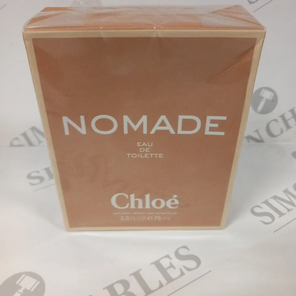 BOXED AND SEALED NOMADE CHLOE EAU DE TOILETTE 75ML