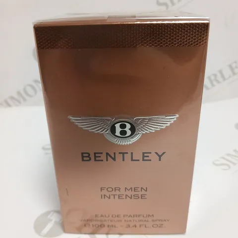 BOXED AND SEALED BENTLEY FOR MEN INTENSE EAU DE PARFUM SPRAY 100ML