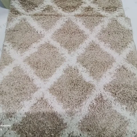 BRAND NEW PACO HOME 506 50X80CM BEIGE BATH MAT