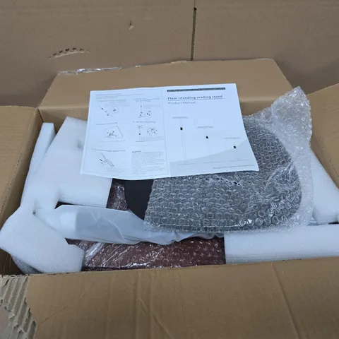 FLOOR STANDING READING STAND BOXED WITH INSTRUCTIONS